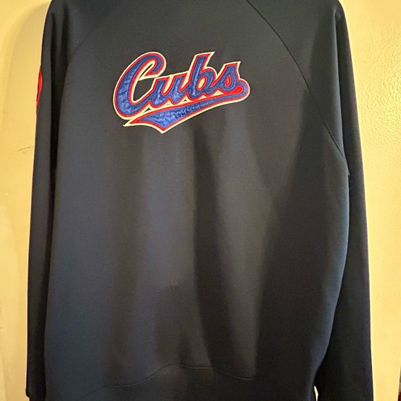 Nike Men's Chicago Cubs Cooperstown Collection Sweatshirt Size L - Picture 2 of 6